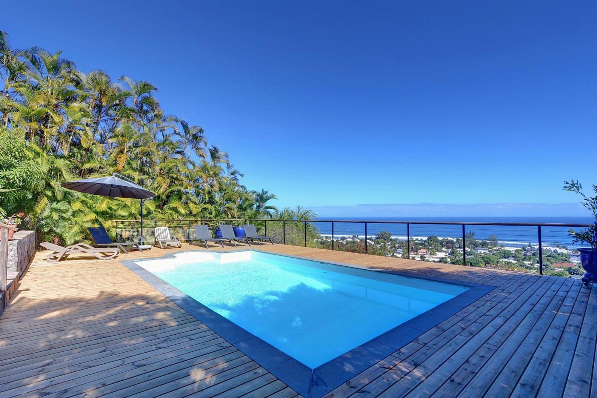 La Villa Bel Ocean - Saint Gilles Bains Bagian luar foto